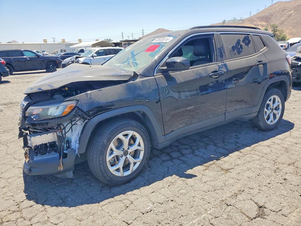 2025 Jeep Compass VIN 3C4NJDBN9ST549771 COPART salvage auction — FRONT END, Ca - Non-Repairable Vehicle Cert, sold $1,900 on 2026-07-30 (photo 1)