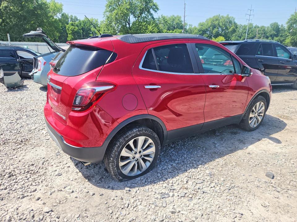 2017 Buick Encore VIN KL4CJESB2HB159487 COPART salvage auction — FRONT END, Oh - Certificate Of Title, sold $3,150 on 2026-07-22 (photo 3)