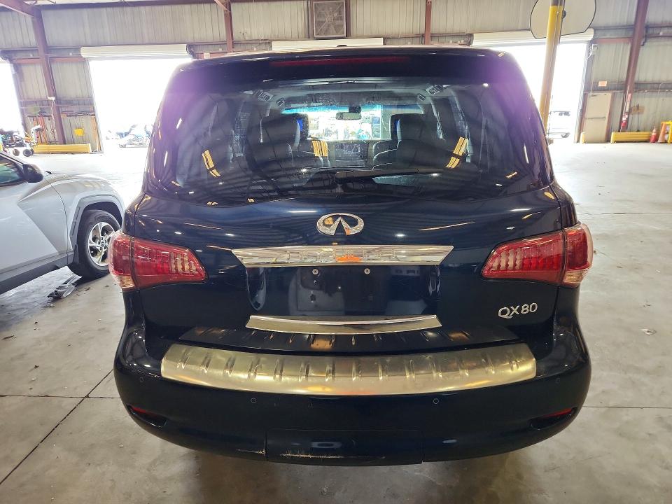 2015 Infiniti Qx80 VIN JN8AZ2NFXF9574150 COPART salvage auction — FRONT END, Fl - Cert Of Title Slvg Rebuildable, sold $6,500 on 2026-07-27 (photo 6)