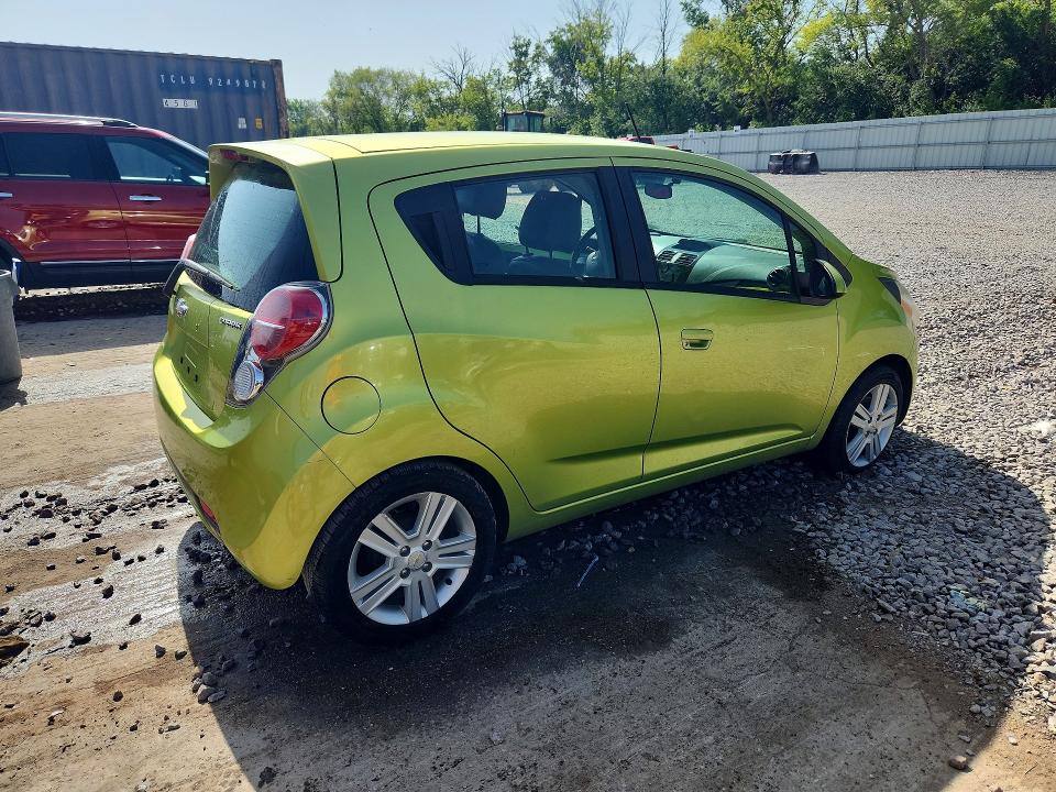 2013 Chevrolet Spark VIN KL8CD6S94DC568247 COPART salvage auction — SIDE, Wi - Junked Vehicle Bill Of Sale, sold $250 on 2026-07-27 (photo 3)