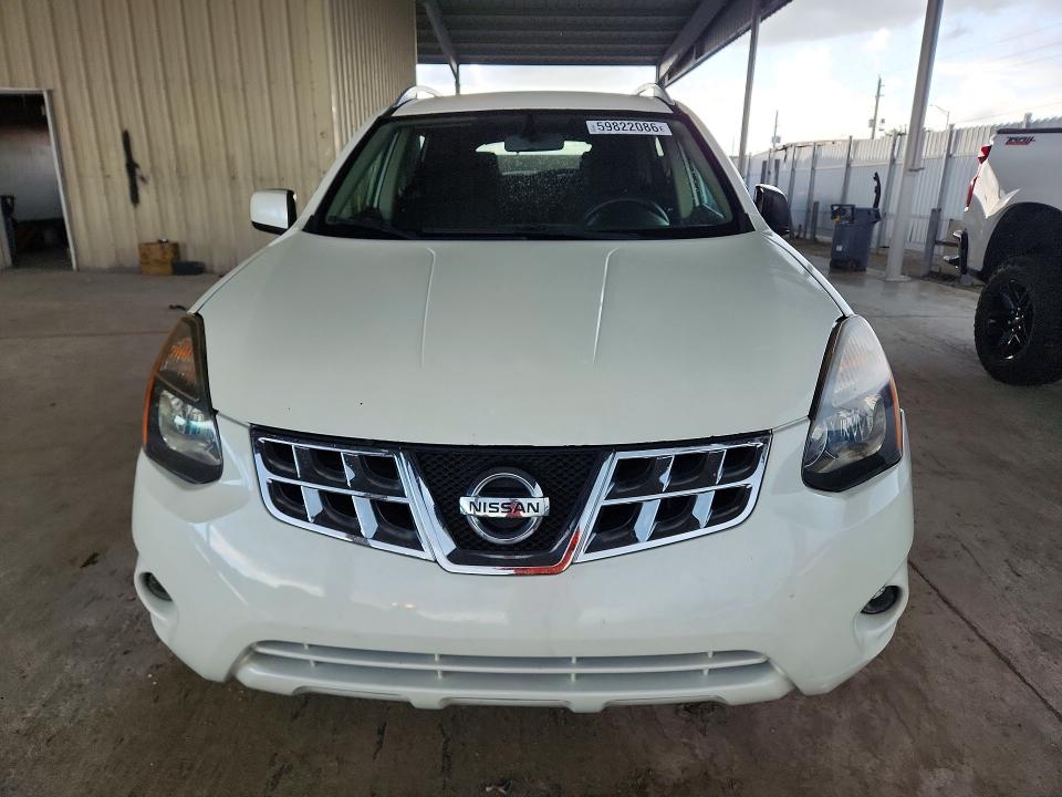 2013 Nissan Rogue VIN JN8AS5MV5DW649642 COPART salvage auction — REAR END, Fl - Cert Of Ttl-Rebuilt&Slvg Rbld, sold $275 on 2026-07-22 (photo 5)