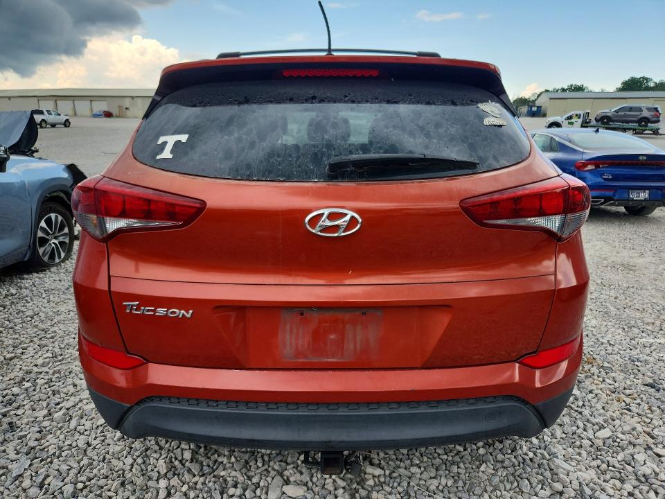 2017 Hyundai Tucson VIN KM8J33A46HU341353 COPART salvage auction — NORMAL WEAR, Fl - Certificate Of Title, sold $1,850 on 2026-07-21 (photo 6)