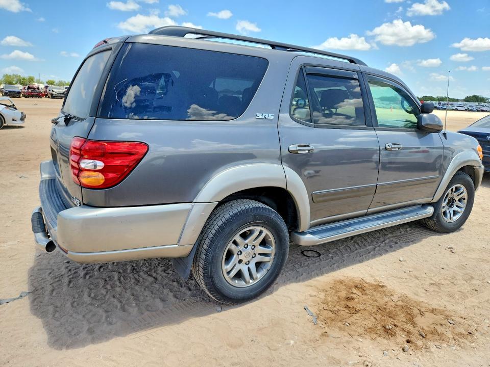 2003 Toyota Sequoia VIN 5TDZT34A03S165339 COPART salvage auction — MINOR DENT/SCRATCHES, Tx - Salvage Vehicle Title, sold $1,450 on 2026-07-16 (photo 3)