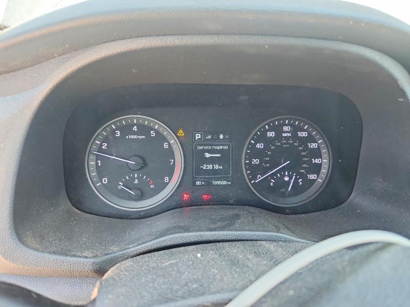 2016 Hyun Tucson VIN KM8J3CA43GU058424 COPART salvage auction — FRONT END, MI - CERTIFICATE OF TITLE, sold $2,150 on 2026-08-27 (photo 9)