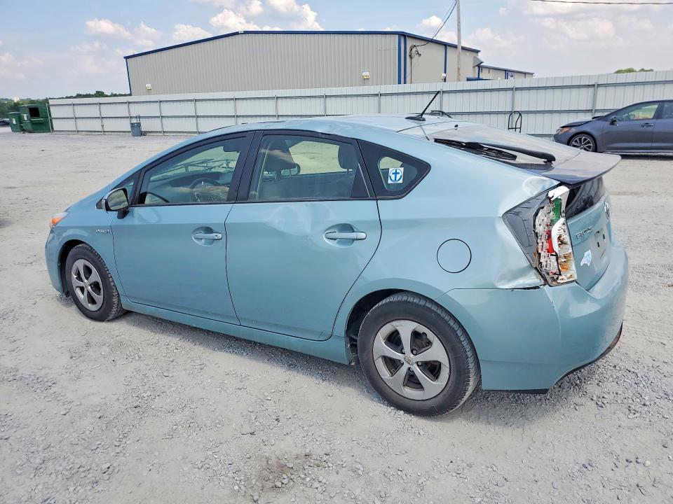 2014 Toyota Prius VIN JTDKN3DU7E1735147 COPART salvage auction — ALL OVER, NC - DLR ONLY-CLEAN/OVER 25% DAMAGE, sold $475 on 2026-07-29 (photo 2)