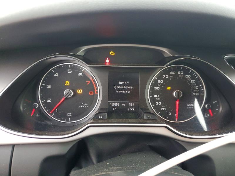2014 Audi A4 VIN WAUBFAFL4EA063471 COPART salvage auction — REAR END, Pa - Certificate Of Salvage, sold $1,450 on 2026-07-31 (photo 9)