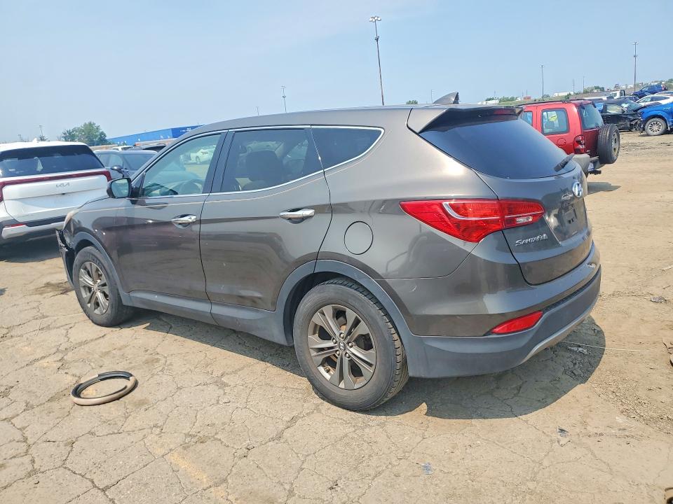 2013 Hyundai Santa fe VIN 5XYZTDLB5DG094122 COPART salvage auction — FRONT END, Mi - Certificate Of Title, sold $400 on 2026-07-28 (photo 2)
