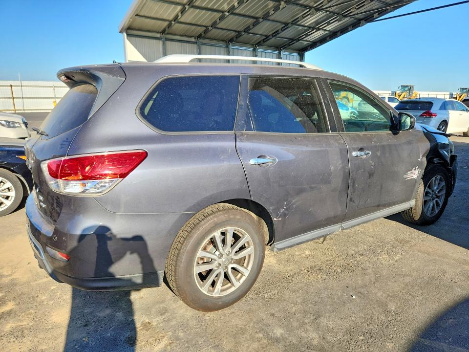 2013 Nissan Pathfinder VIN 5N1AR2MM9DC623474 COPART salvage auction — SIDE, Ca - Salvage Certificate, sold $650 on 2026-07-23 (photo 3)