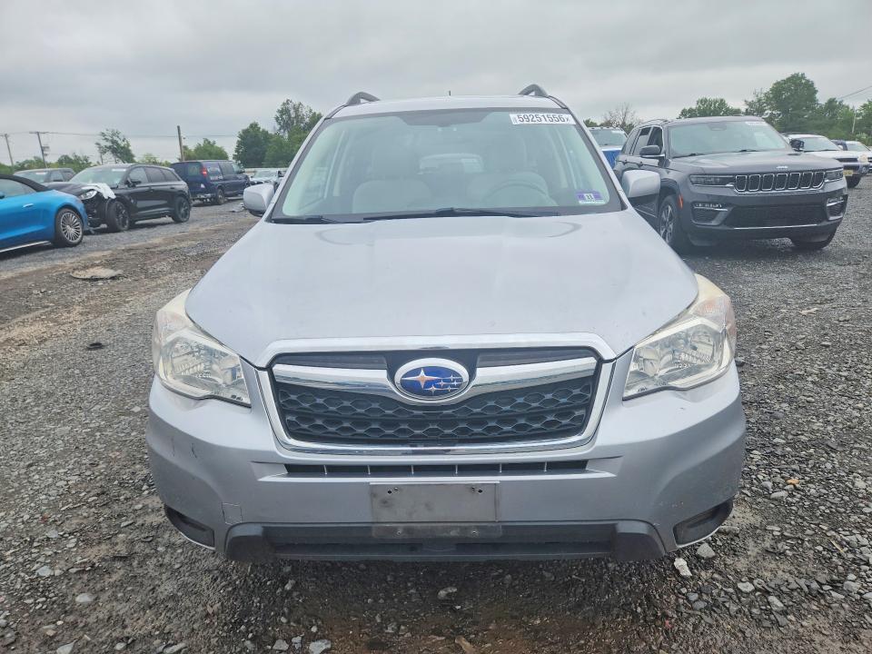 2014 Subaru Forester VIN JF2SJADC1EH487834 COPART salvage auction — SIDE, Nj - Cert Of Title-Salvage, sold $375 on 2026-07-24 (photo 5)
