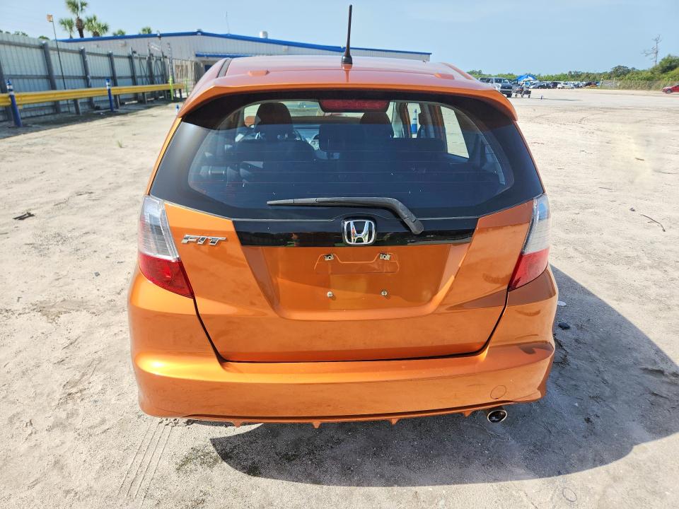2010 Honda Fit VIN JHMGE8H43AS008975 COPART salvage auction — FRONT END, FL - CERT OF TITLE SLVG REBUILDABLE, sold $100 on 2026-07-29 (photo 6)