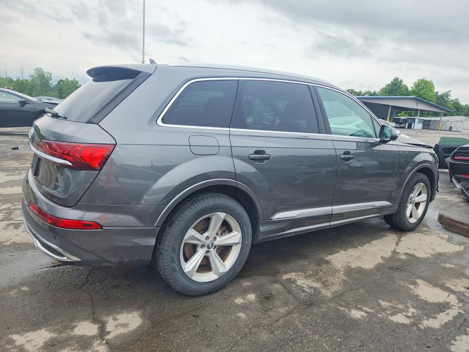 2020 Audi Q7 VIN WA1AJAF70LD007372 COPART salvage auction — FRONT END, Ny - Mv-907A Salvage Certificate, sold $6,800 on 2026-07-28 (photo 3)