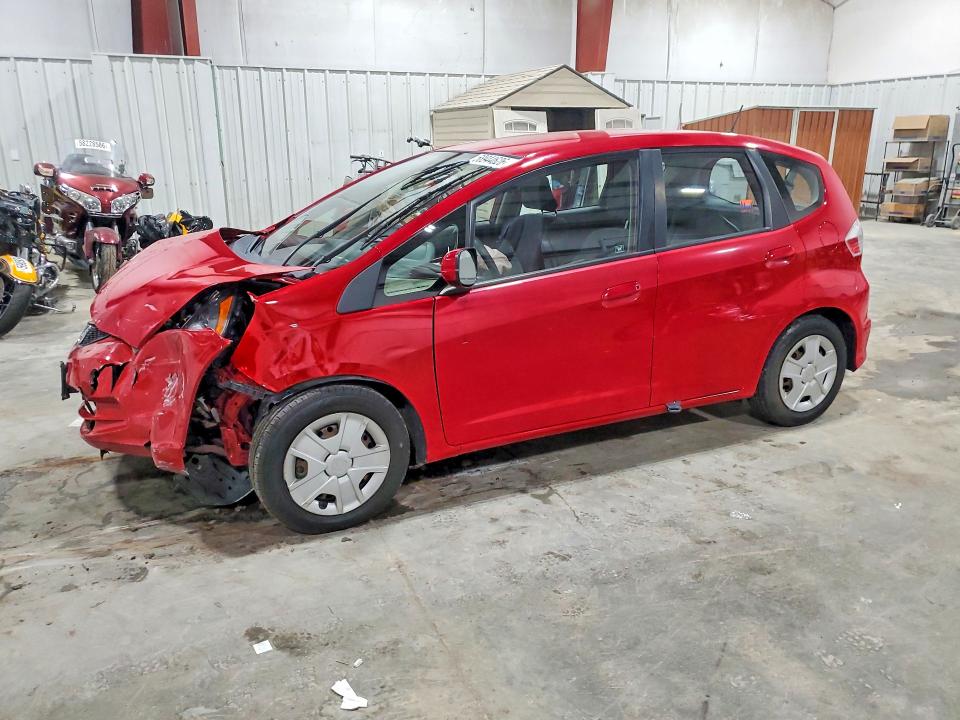 2013 Honda Fit VIN JHMGE8H3XDC023821 COPART salvage auction — FRONT END, Ny - Mv-907A Salvage Certificate, sold $450 on 2026-07-13 (photo 1)