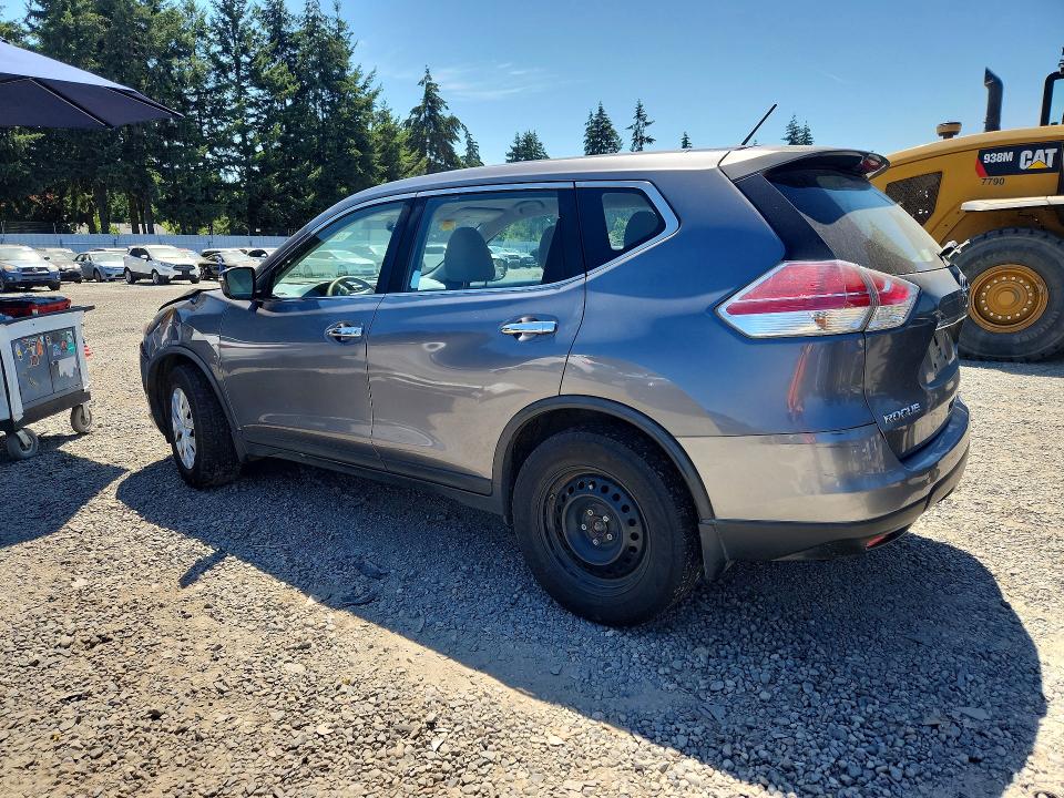 2015 Nissan Rogue VIN KNMAT2MVXFP514905 COPART salvage auction — FRONT END, Wa - Bill Of Sale, sold $450 on 2026-07-14 (photo 2)