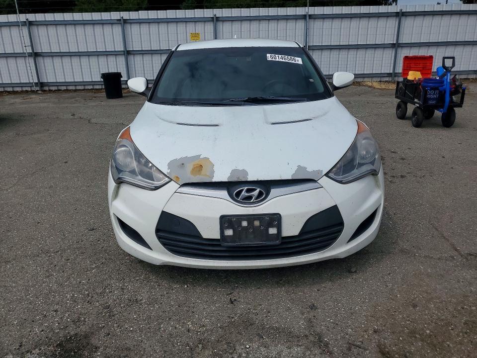 2013 Hyundai Veloster VIN KMHTC6AD7DU105301 COPART salvage auction — FRONT END, Wa - Vehicle Cert Of Ownership-Titl, sold $375 on 2026-07-20 (photo 5)
