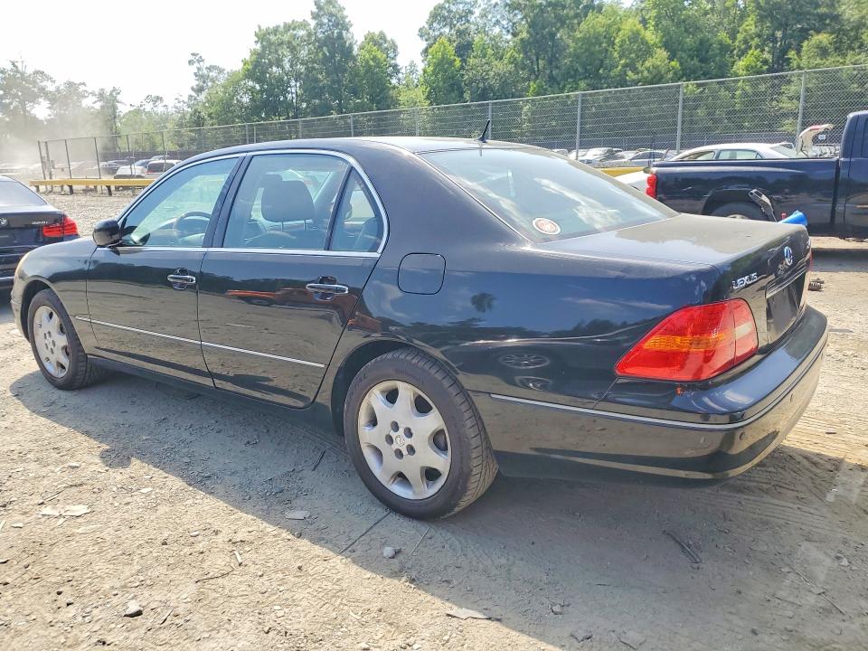 2002 Lexus Ls VIN JTHBN30F020057008 COPART salvage auction — FRONT END, Md - Cert Of Salvage > 75% Damage, sold $775 on 2026-07-17 (photo 2)
