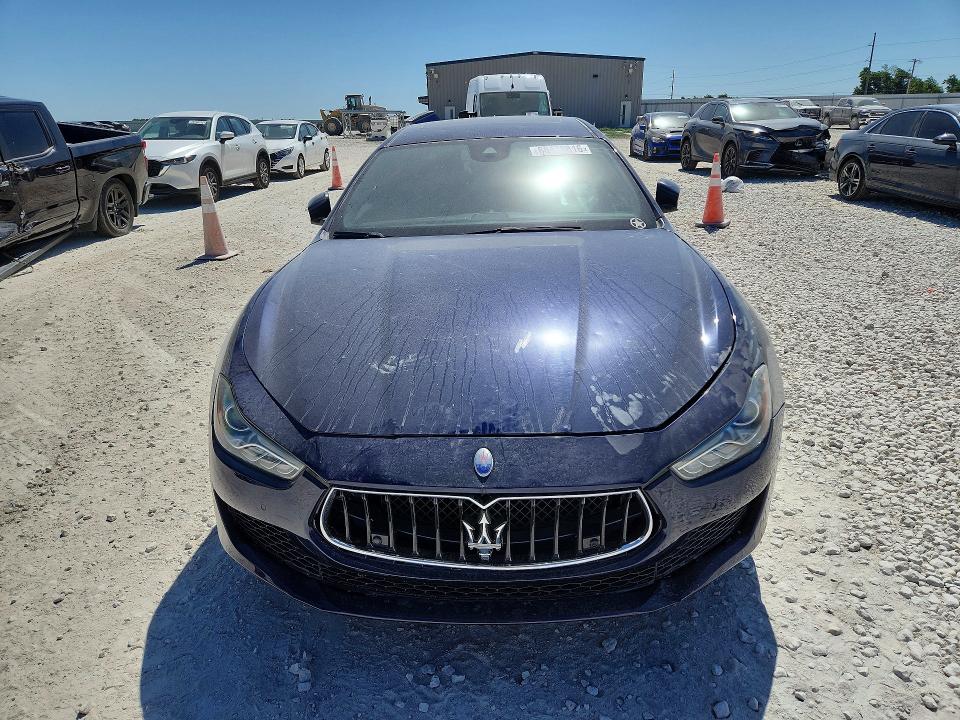 2017 Maserati Ghibli VIN ZAM57RSA9H1226650 COPART salvage auction — MECHANICAL, Tx - Certificate Of Title, sold $60 on 2026-07-16 (photo 5)