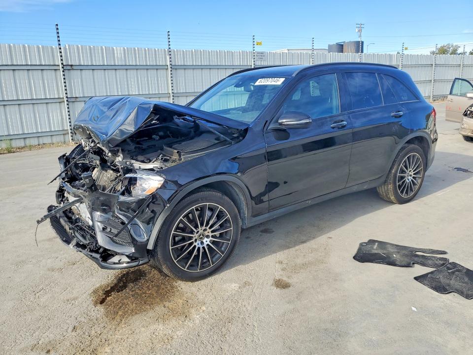 2018 Mercedes-benz Glc VIN WDC0G4JB9JV024010 COPART salvage auction — FRONT END, Ca - Salvage Certificate, sold $3,950 on 2026-08-04 (photo 1)