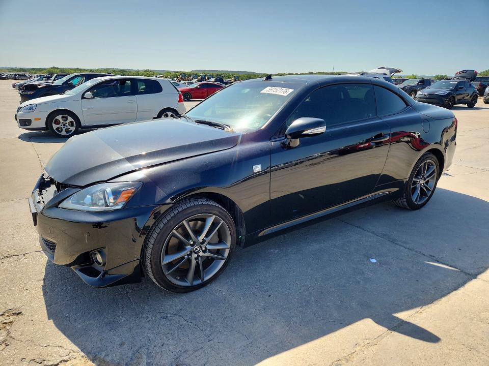 2014 Lexus Is VIN JTHFE2C25E2510150 COPART salvage auction — FRONT END, Tx - Certificate Of Title, sold $6,500 on 2026-09-03 (photo 1)