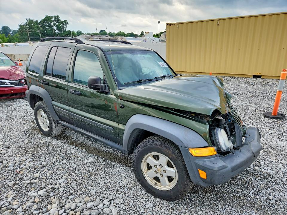 2007 Jeep Liberty VIN 1J4GL48K87W543391 COPART salvage auction — FRONT END, Oh - Cert Of Title-Salvage, sold $275 on 2026-07-28 (photo 4)