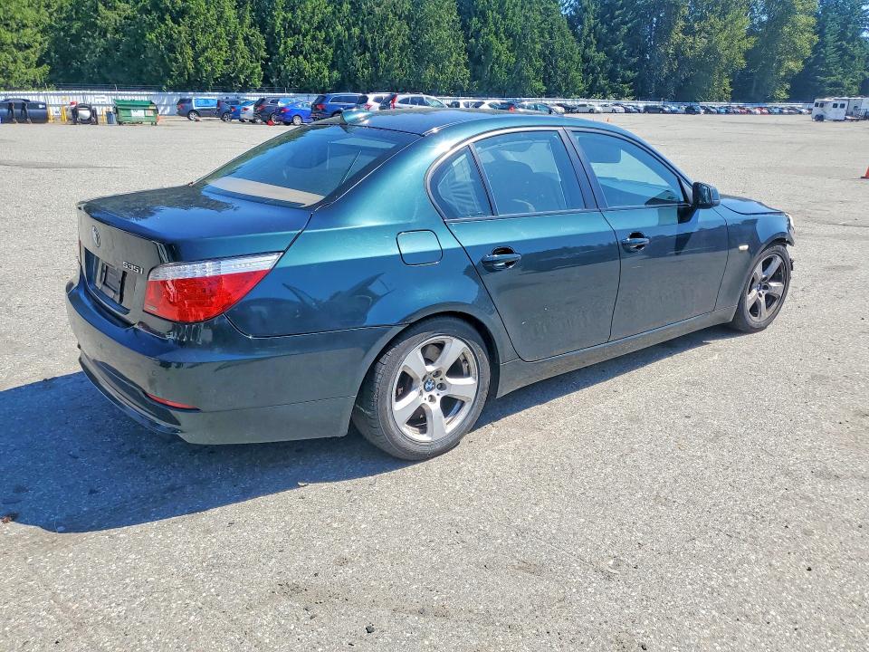 2010 BMW 5 series VIN WBANW1C52AC167331 COPART salvage auction — FRONT END, WA - VEHICLE CERT OF OWNERSHIP-TITL, sold $350 on 2026-07-16 (photo 3)