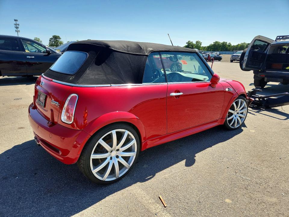 2005 Mini Cooper VIN WMWRH33545TK55956 COPART salvage auction — MISSING/ALTERED VIN, Ny - Mv-907A Salvage Certificate, sold $375 on 2026-08-03 (photo 3)