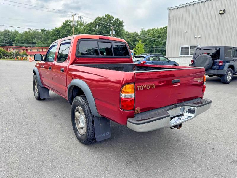 2002 Toyota Tacoma VIN 5TEHN72N12Z094236 COPART salvage auction — MINOR DENT/SCRATCHES, MA - CERTIFICATE OF TITLE, sold $3,850 on 2026-07-24 (photo 2)