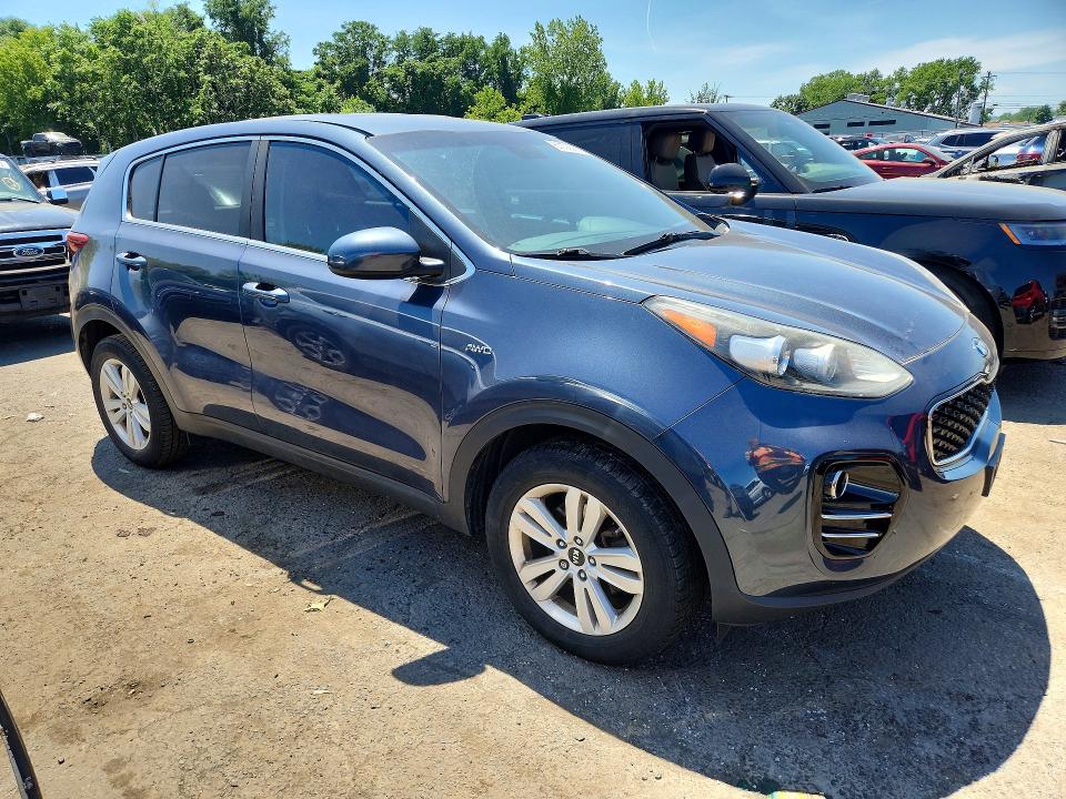 2018 Kia Sportage VIN KNDPMCAC5J7449938 COPART salvage auction — MINOR DENT/SCRATCHES, Ct - Cert Of Title-Salvage, sold $3,050 on 2026-07-31 (photo 4)