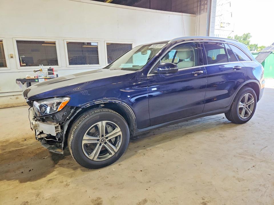 2019 Mercedes-benz Glc VIN WDC0G4KB1KV133433 COPART salvage auction — FRONT END, Mn - Cert Of Title-Salvage, sold $9,900 on 2026-08-18 (photo 1)