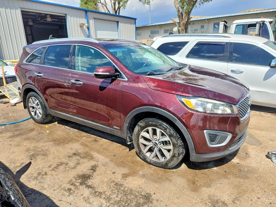 2018 Kia Sorento VIN 5XYPGDA30JG413154 COPART salvage auction — REAR END, Nm - Certificate Of Title, sold $200 on 2026-07-28 (photo 4)