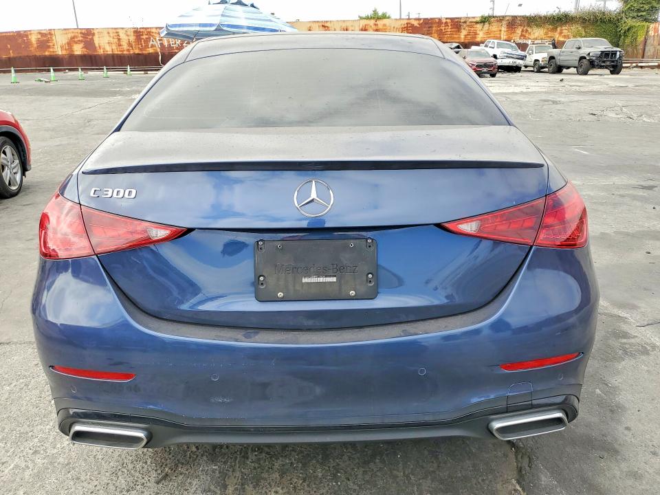 2024 Mercedes-benz C-klasse VIN W1KAF4GB8RR213634 COPART salvage auction — FRONT END, Ca - Salvage Certificate, sold $20,700 on 2026-09-02 (photo 6)