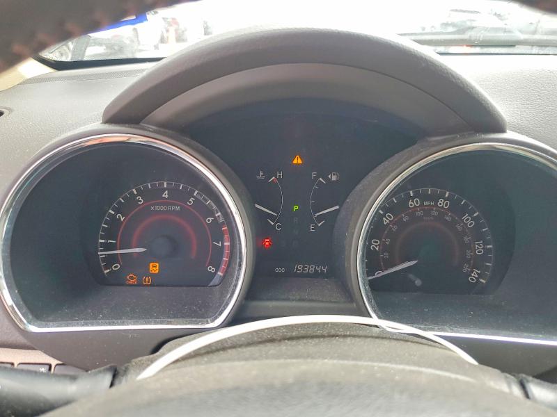 2008 Toyota Highlander VIN JTEDS43A282053656 COPART salvage auction — WATER/FLOOD, La - Cert Of Title-Salvage Flood, sold $1,550 on 2026-07-27 (photo 9)