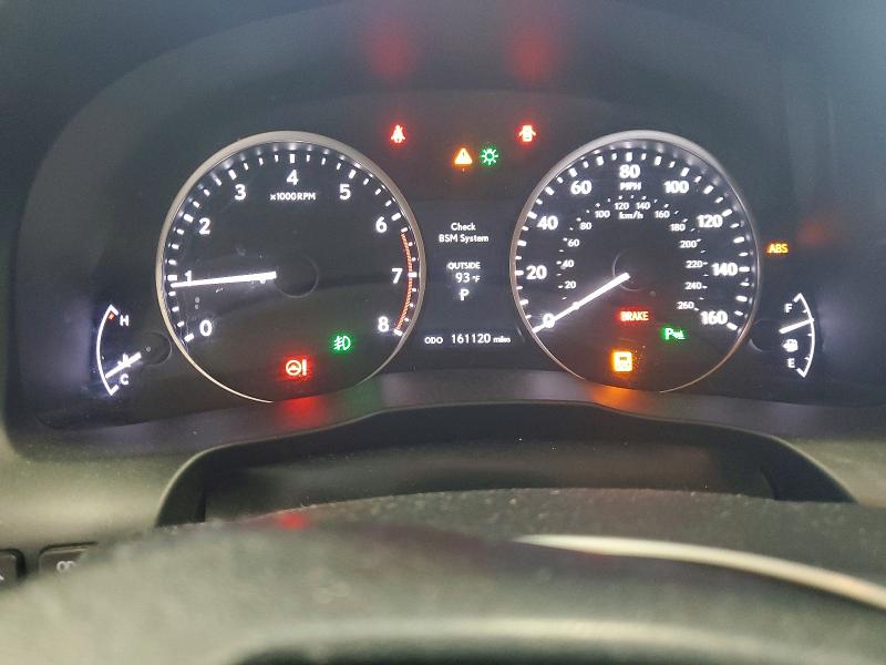 2014 Lexus ES VIN JTHBK1GG5E2119166 COPART salvage auction — ROOF, Va - Cert Of Title - Salvage, sold $4,650 on 2026-07-17 (photo 9)