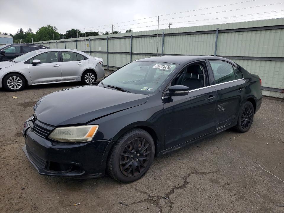 2013 Volkswagen VIN 3VWDP7AJ7DM219762 COPART salvage auction — FRONT END, Pa - Certificate Of Salvage, sold $400 on 2026-07-24 (photo 1)