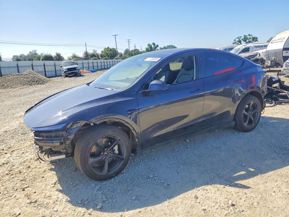 2026 Tesla Model y VIN 7SAYGDEE2TF357957 COPART salvage auction — FRONT END, Ca - Salvage Certificate, sold $19,800 on 2026-07-14 (photo 1)