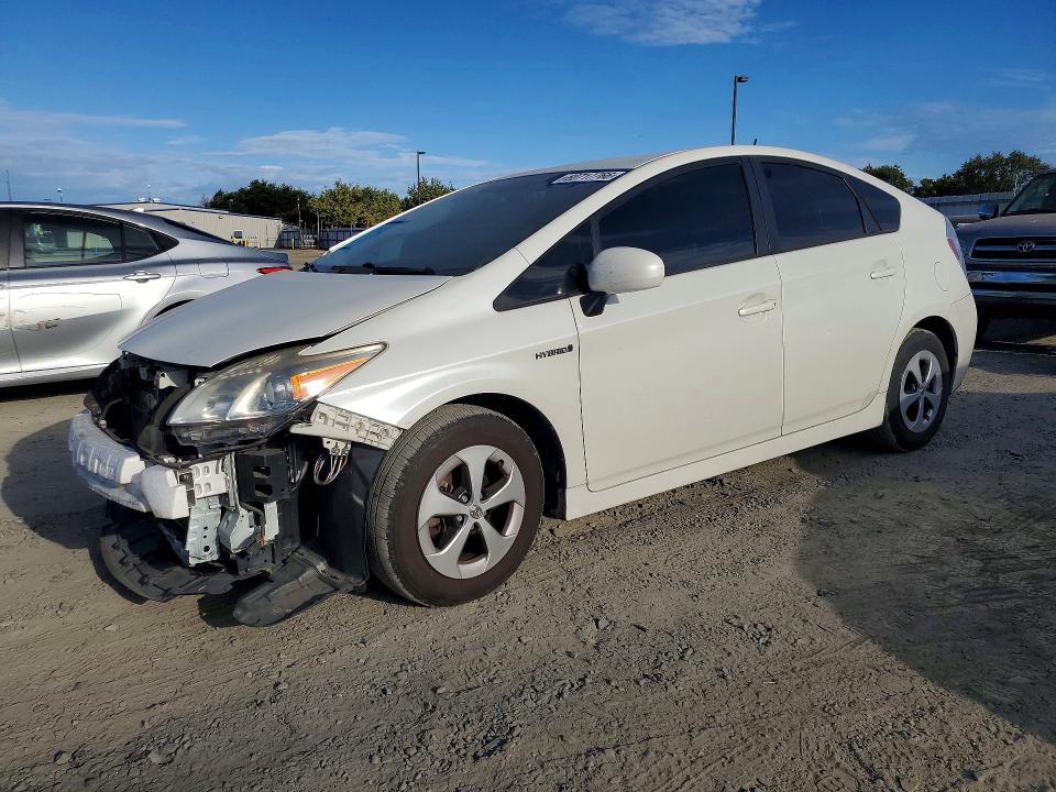 2015 Toyota Prius VIN JTDKN3DU7F0465490 COPART salvage auction — FRONT END, Ca - Salvage Certificate, sold $2,250 on 2026-07-28 (photo 1)