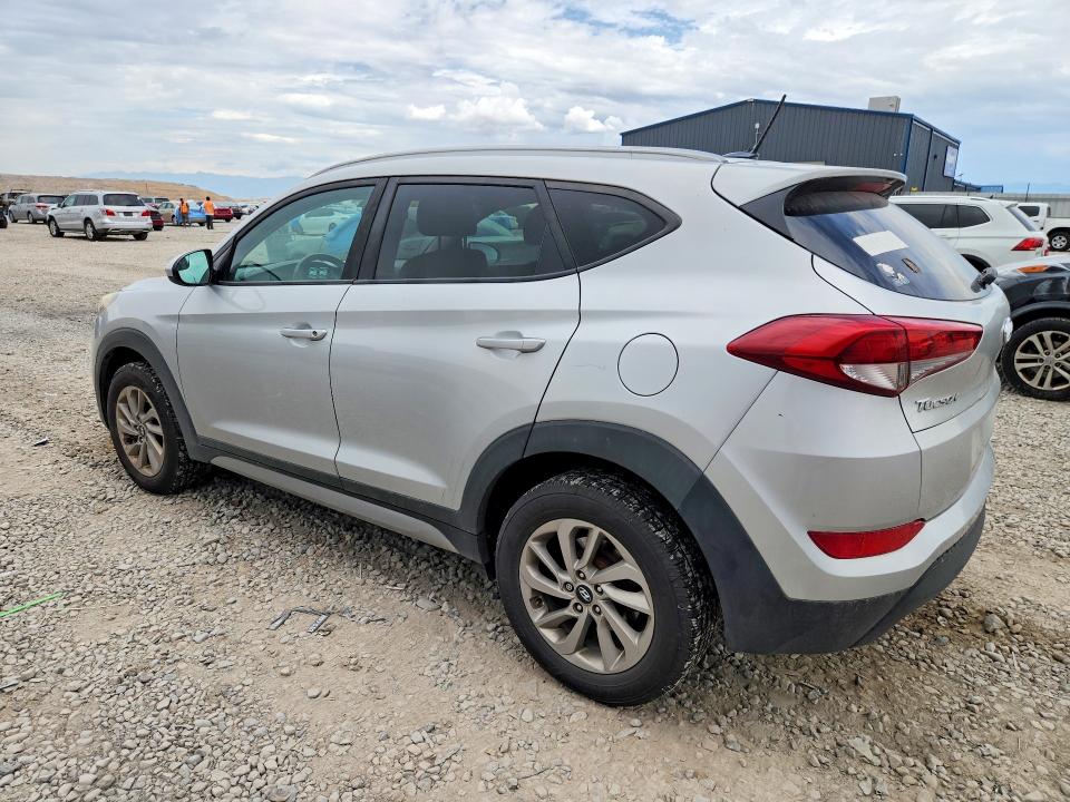 2017 Hyundai Tucson VIN KM8J3CA40HU313774 COPART salvage auction — REAR END, UT - CERTIFICATE OF TITLE, sold $250 on 2026-07-31 (photo 2)