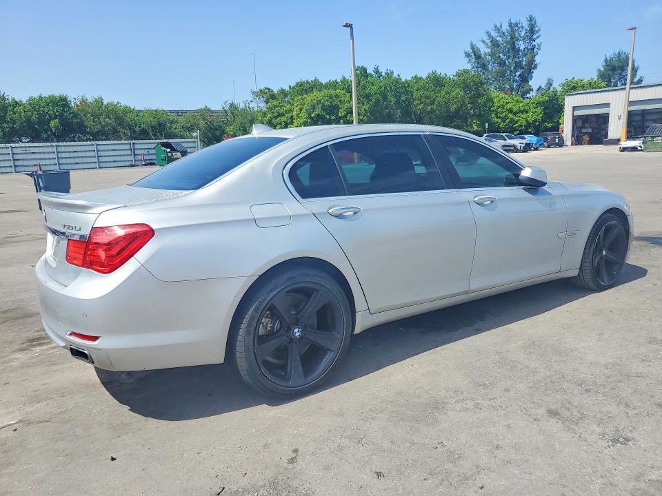 2009 BMW 7 series VIN WBAKB83569CY57182 COPART salvage auction — MECHANICAL, Fl - Certificate Of Title, sold $400 on 2026-07-20 (photo 3)
