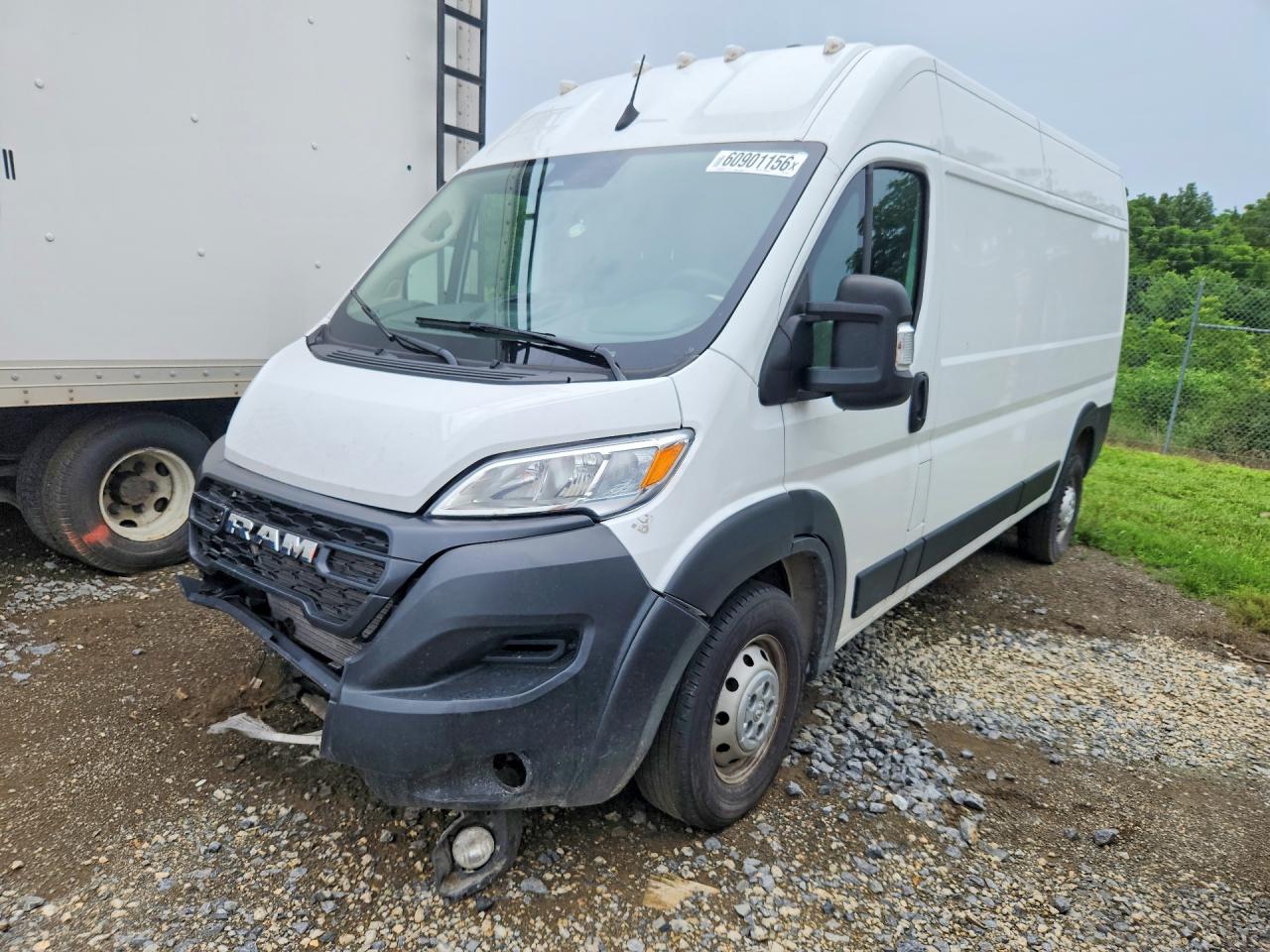 2025 Ram ProMaster 2500 VIN 3C6LRVDGXSE509571 — COPART salvage auction photo