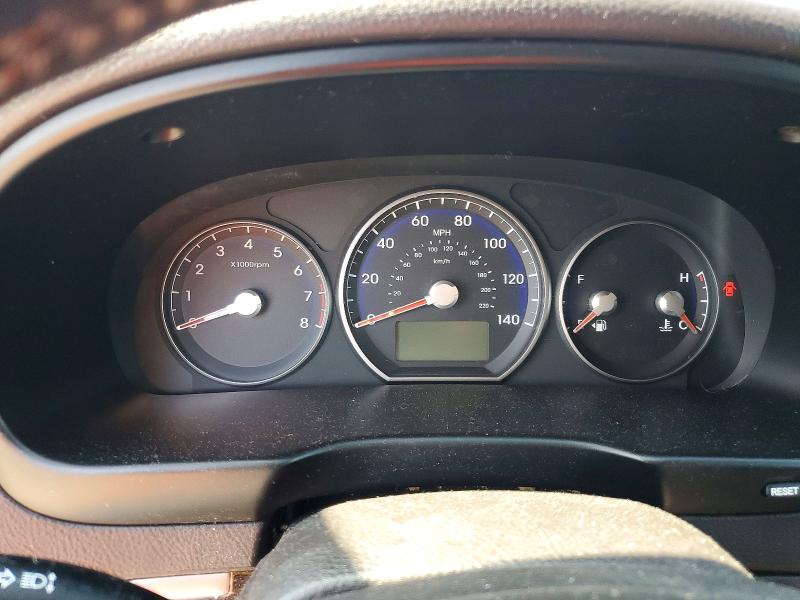 2012 Hyundai Santa fe VIN 5XYZKDAG7CG150626 COPART salvage auction — FRONT END, Ar - Cert Of Title-Salvage, sold $125 on 2026-07-27 (photo 9)