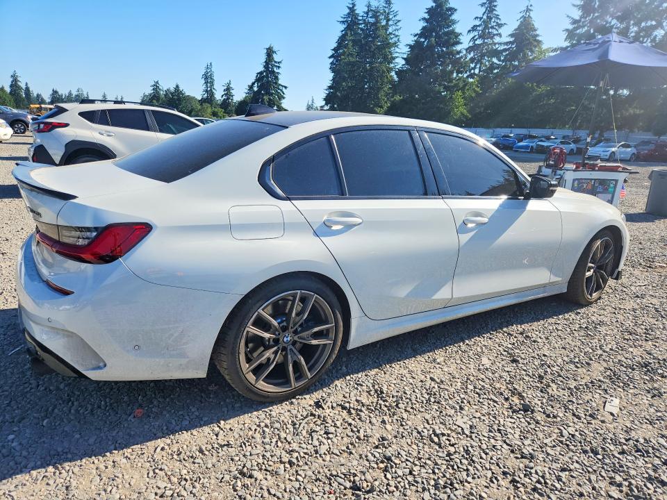 2020 BMW M340i VIN 3MW5U7J04L8B43039 COPART salvage auction — SIDE, WA - BILL OF SALE, sold $18,600 on 2026-07-10 (photo 3)