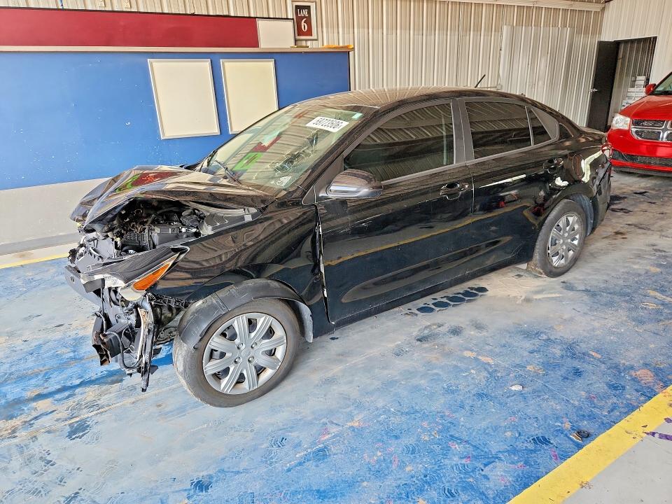 2023 Kia Rio VIN 3KPA24AD4PE616535 COPART salvage auction — FRONT END, Mi - Certificate Of Title, sold $1,500 on 2026-07-28 (photo 1)