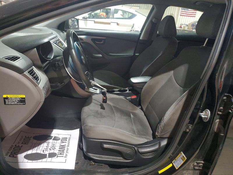 2012 Hyundai Elantra VIN KMHDH4AE3CU414152 COPART salvage auction — SIDE, Salvage Title, sold $750 on 2026-07-13 (photo 7)