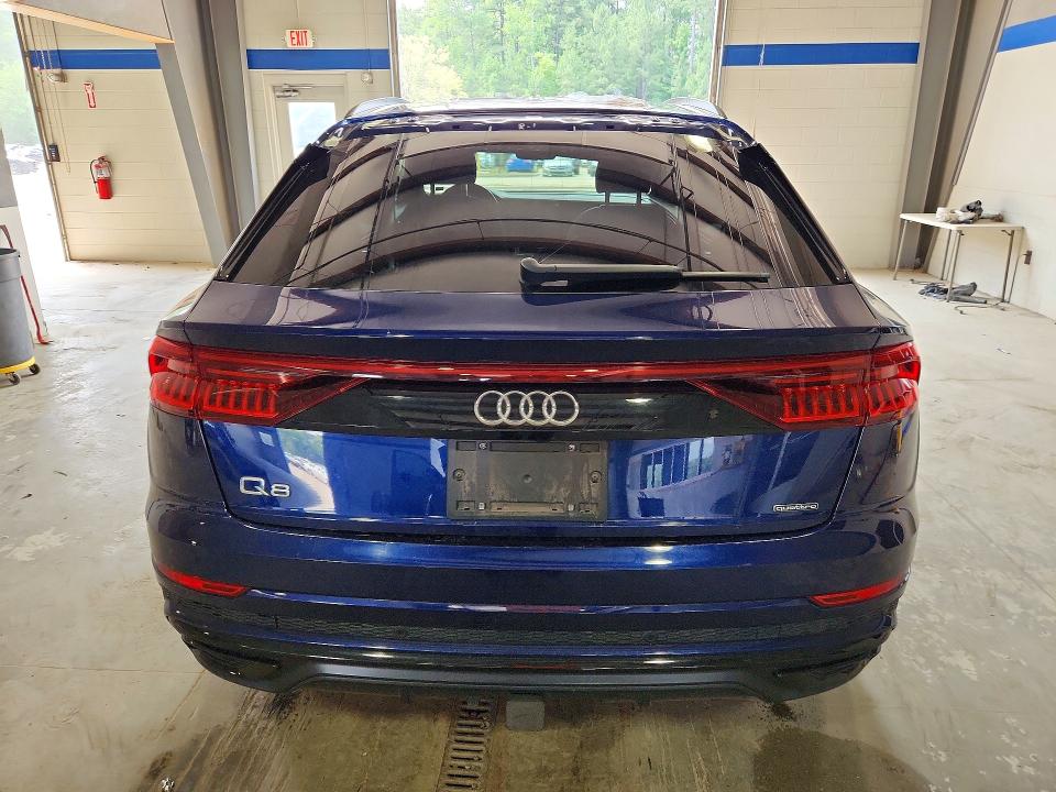 2021 Audi Q8 VIN WA1FVAF13MD012167 COPART salvage auction — ROOF, Va - Cert Of Title - Salvage, sold $7,500 on 2026-07-24 (photo 6)