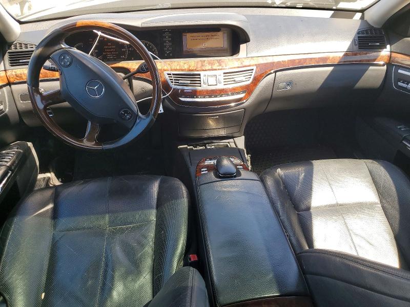 2007 Mercedes-benz S-klasse VIN WDDNG71X67A054161 COPART salvage auction — FRONT END, Ca - Salvage Certificate, sold $1,200 on 2026-07-21 (photo 8)