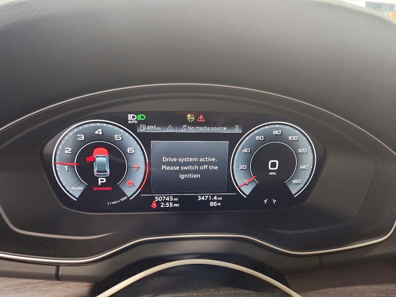 2024 Audi Q5 VIN WA1EAAFY2R2083559 COPART salvage auction — REAR END, TX - CERTIFICATE OF TITLE, sold $17,600 on 2026-07-20 (photo 9)