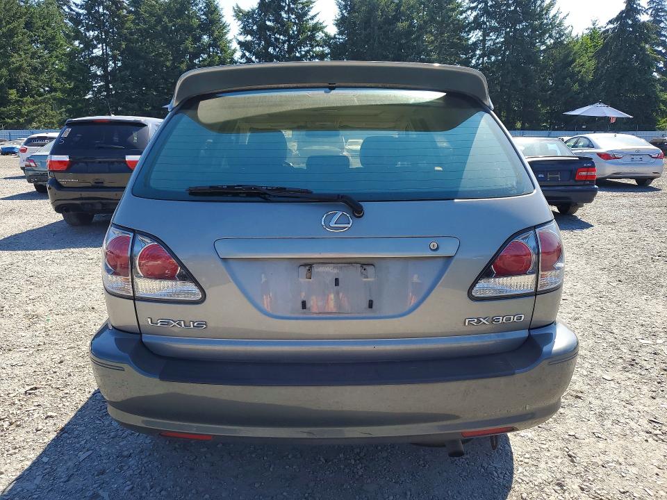 2002 Lexus Rx VIN JTJHF10U020290105 COPART salvage auction — REAR END, Wa - Aff Of Loss/Rel Of Interest, sold $225 on 2026-07-28 (photo 6)