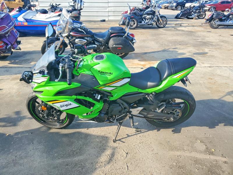2025 Kawasaki Ex VIN ML5EXEP19SDAF7007 COPART salvage auction — SIDE, AL - CERT OF TITLE-SALVAGE TITLE (P), sold $25 on 2026-07-23 (photo 3)
