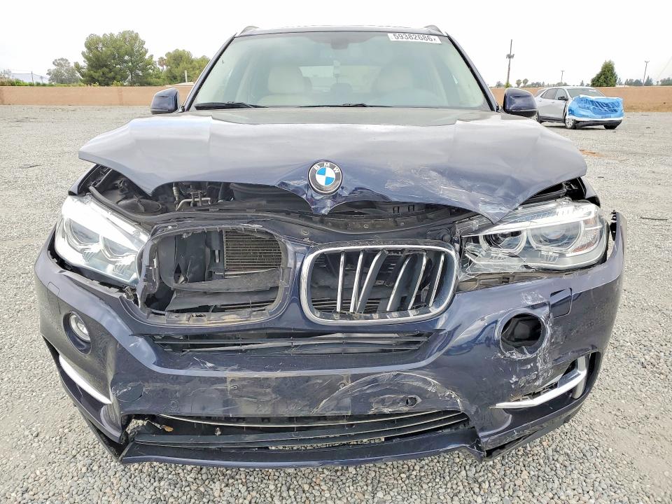 2016 BMW X5 VIN 5UXKT0C5XG0S76735 COPART salvage auction — FRONT END, Ca - Salvage Certificate, sold $3,550 on 2026-07-17 (photo 5)