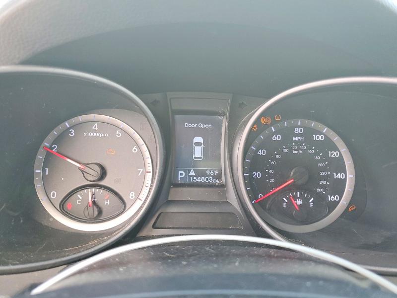 2016 Hyundai Santa fe VIN 5XYZT3LB1GG362534 COPART salvage auction — MECHANICAL, FL - CERTIFICATE OF TITLE, sold $2,550 on 2026-07-27 (photo 9)