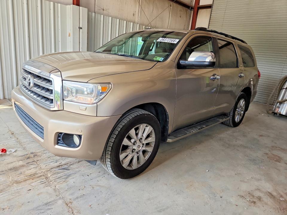2008 Toyota Sequoia VIN 5TDBY67A28S001291 COPART salvage auction — NORMAL WEAR, WV - CERTIFICATE OF TITLE, sold $2,150 on 2026-07-09 (photo 1)